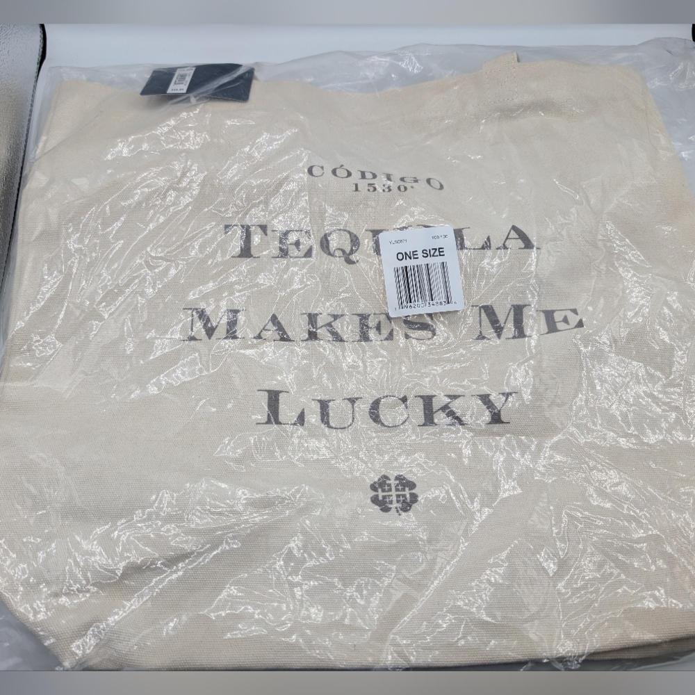 Lucky Brand Tequila tote